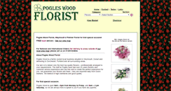 Desktop Screenshot of pogleswoodflorist.com