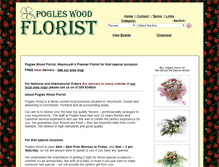 Tablet Screenshot of pogleswoodflorist.com